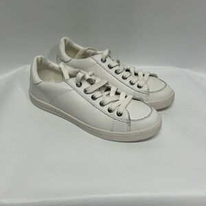 Coach White Low-Top Sneakers